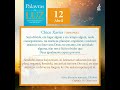 Palavras de Luz em Português e Esperanto - 12 de abril de 2025