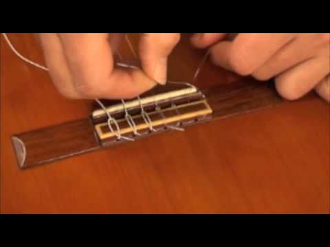 Changer les cordes d'une guitare électrique