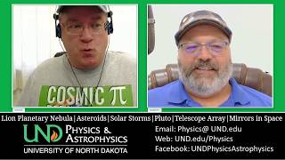 Cosmic Pi  S4 E:29 Planetary Nebula, Asteroids, Solar Storms, Pluto, Mirrors Blinding the Earth