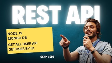 #4 Rest API || Get All User API || Get User By ID || Node JS || Mongo DB || Gavik Code