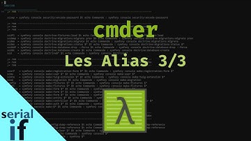Cmder - 04 : Les alias suite et fin...?