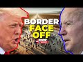 Trump And Biden Face-Off in Dueling Border Visits as Joe Rushes for Damage Control