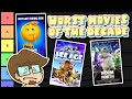 The WORST Animated Movies of the Decade Tier List