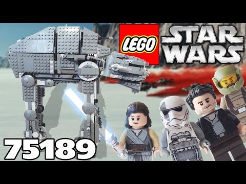 Обзор LEGO Star Wars 75189 - First Order Heavy Assault Walker (Штурмовой шагоход Первого Ордена)