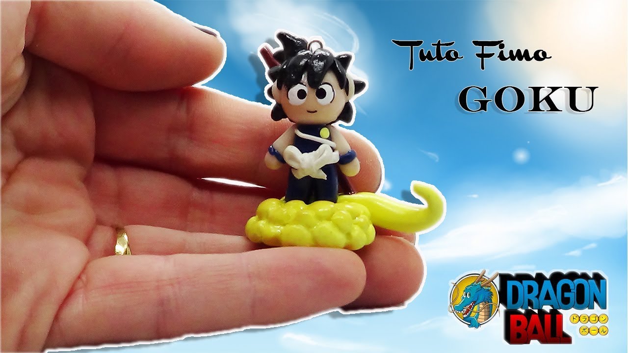 { TUTO FIMO } GOKU SUR SON NUAGE | DRAGON BALL diya tailors