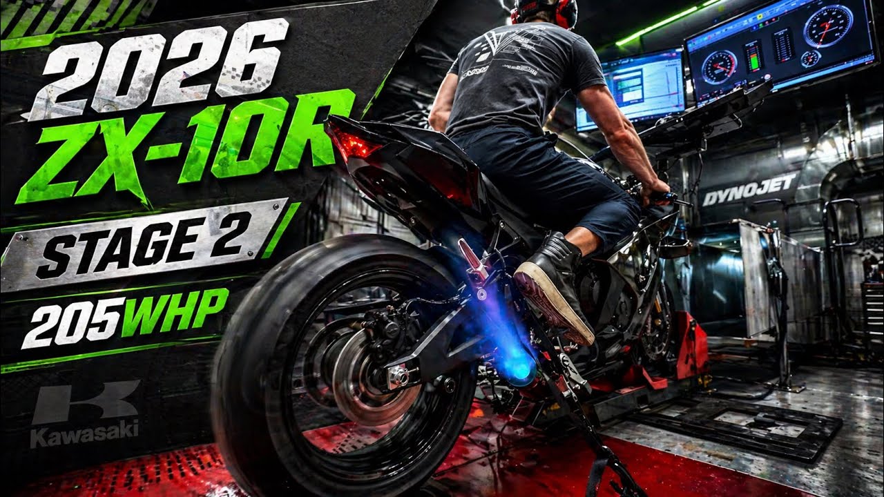 205WHP!! 2026 ZX-10R Gets Velocity Stacks, Air Filter and New