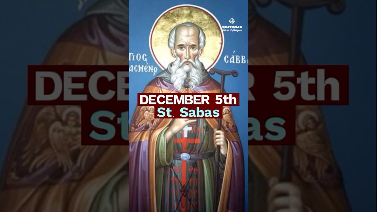 The Desert Monk Who Shaped a Civilization | St. Sabas (Dec 5)
