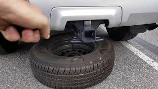 2018 Toyota 4 Runner Tire Change