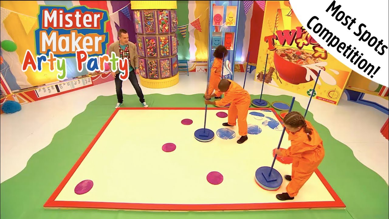 Mister Maker on X: These Mini Makers look like they are having a great  time at Mister Maker's Arty Party! Are you enjoying it too?   / X