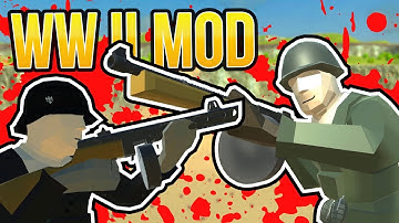 RAVENFIELD WORLD WAR 2 GUNS, MAP, StG44 MG42 1911 PPSh41 DP28 D-Day Custom Mod, Level Early Access 5