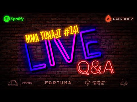 MMA TuNajt #241 [Q&A] Błachowicz vs. Teixeira | Pudzian vs. Juras | Gamrot