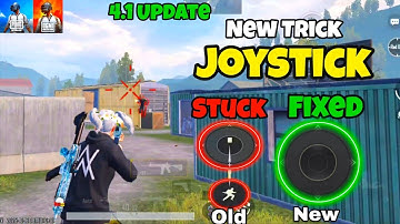 BGMI Joystick Stuck Issue SOLVED 😍 | Perfect Joystick Settings for PRO Jiggle & Movement 4.1 Update