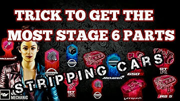 Trick to Get More Stage 6 Parts | Ultimate Guide for Stripping Cars | CSR2 Tips | CSR Racing 2