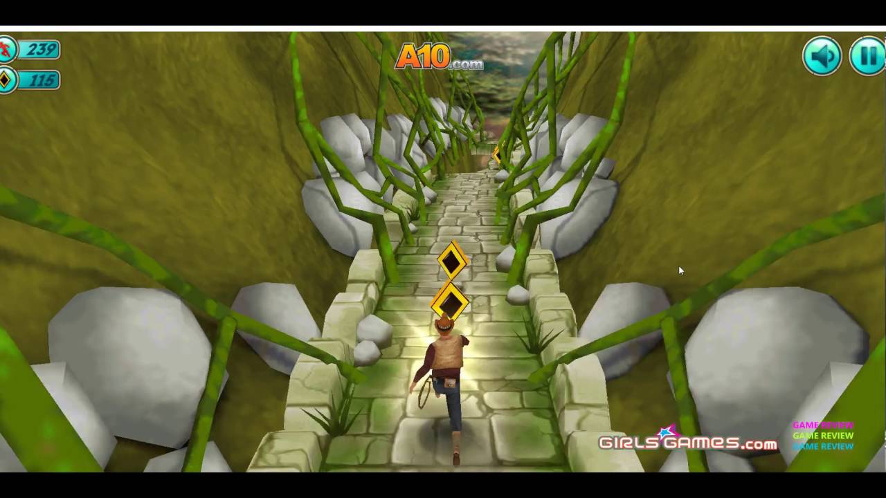 Tomb Runner (Game Walkthrough by GirlsGames.com)