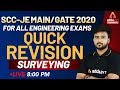 UPSSSC JE/DSSSB JE | Civil Engineering | Quick Revision | Survey