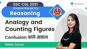 Analogy and Counting Figures | Reasoning | SSC CGL 2021 Exams | wifistudy | Ritika Tomar