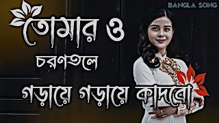 তোমার ও চরণতলে গড়ায়ে গড়ায়ে কাদবো | Rag Roirona Moner Manush | viral song🎶@ajr.short_a Resimi