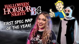 Halloween Horror Nights 2025  I  First Spec Map of the Season!