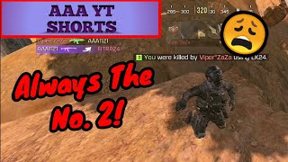 Always The No. 2 ? || COD Mobile Short Clips || AAA YT Shorts
