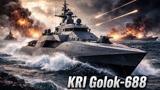 KRI Golok-688 2026 | Indonesia's Stealth Trimaran with Advanced Technology & Latest Prices