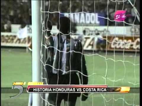 TVC Cinco Deportivo - Historia Honduras vs Costa Rica