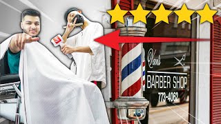 I Went To The Best Reviewed Barber In My City \& I Got The Freshest Haircut! (5 STAR BARBER!)