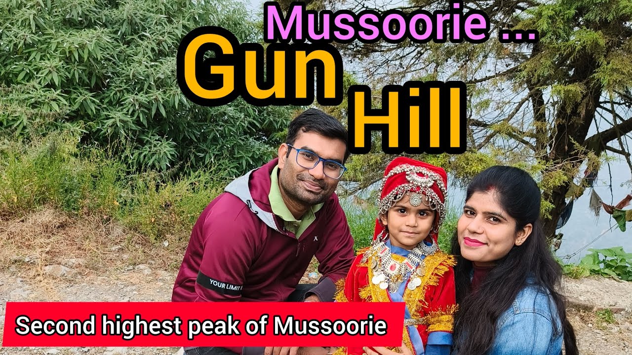 GUN HILL POINT ROPEWAY UTTARAKHAND SECOND HIGHEST PEAK OF MUSSOORIE