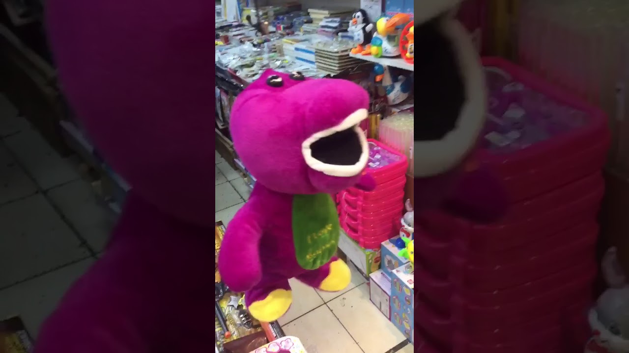 Barney Plush Doll Singing Hatsune Miku XD YouTube