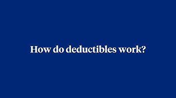 What is a deductible?