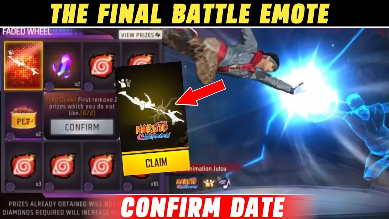 The Final Battle Emote 😯 Free Fire | The Final Battle Emote 😯 Confirm Date | Upcoming Event 😲 FF