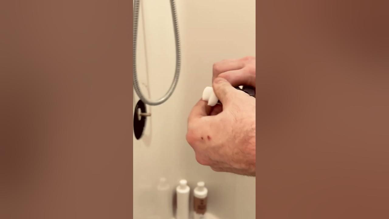 How to change a Moen stem in a shower. YouTube
