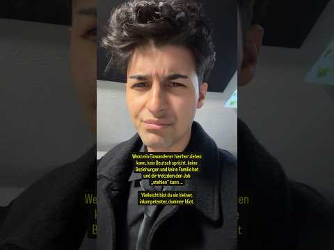 اگر یک مهاجر می تواند به اینجا نقل مکان کند آلمانی صحبت نمی کند
