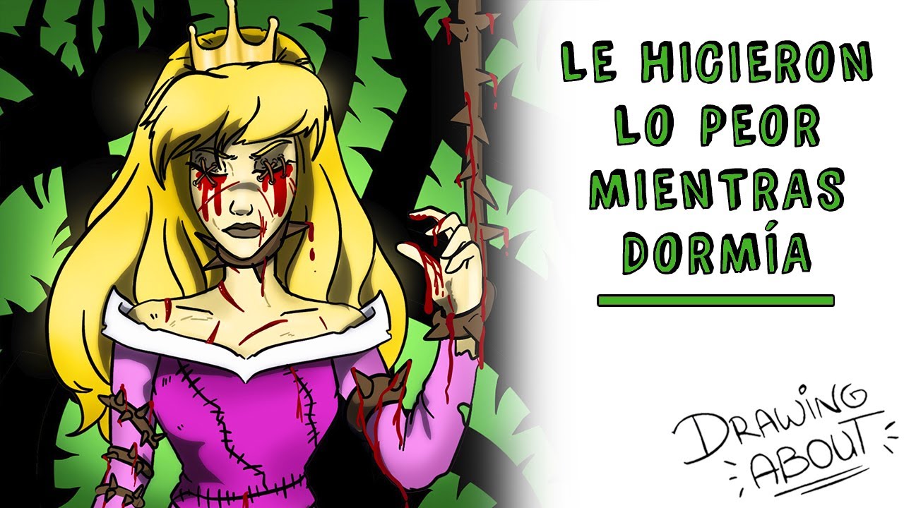 LA VERDAD de LA BELLA DURMIENTE (¡No lo imaginarías!) 😱 Draw My Life