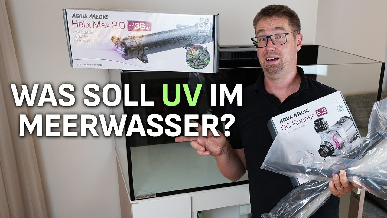 Es geht weiter bei Michl's neuem Becken! - UV ANLAGE bei PlanktonPlus Aquaristik