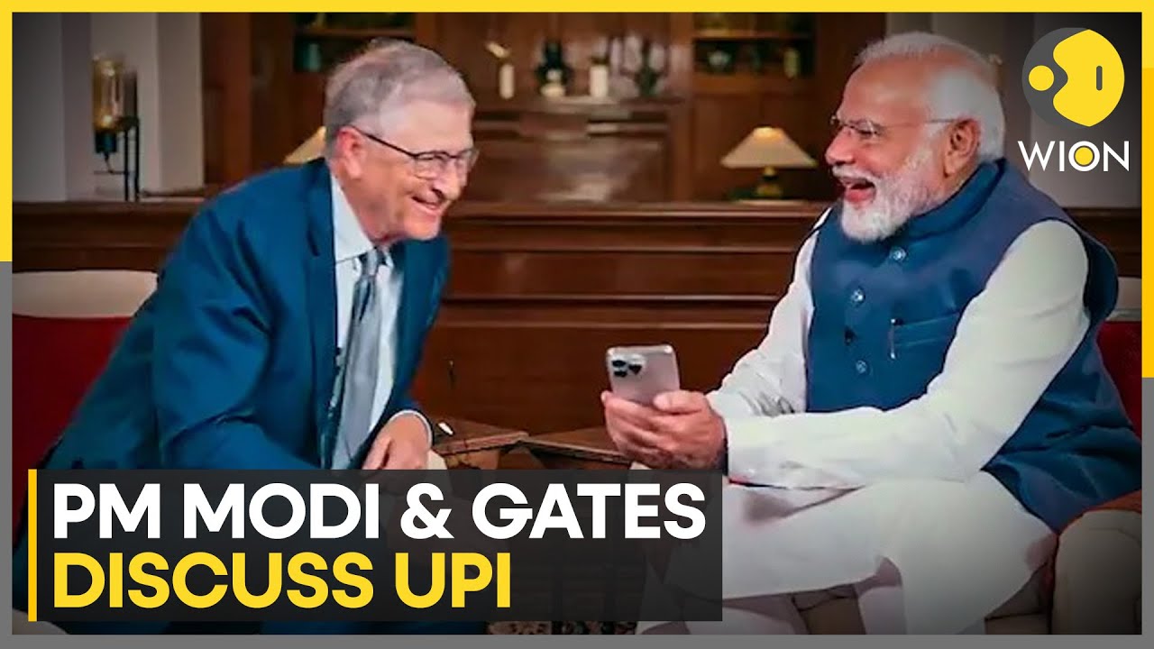 PM Modi & Bill Gates discuss India's digital revolution in a candid conversation | World News | WION