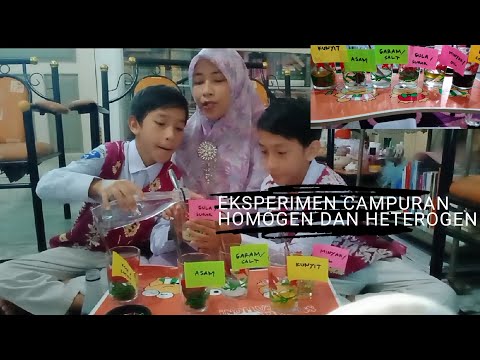 Video: Adakah baking soda adalah campuran homogen atau heterogen?