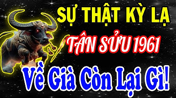 Tiên Tri Tiết Lộ Ý Trời - Tân Sửu 1961 Về Cuối Đời Còn Lại Gì? Cuộc Sống ra Sao, Sướng Hay Khổ.