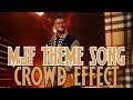 Aew theme song  mjf dig deep with crowd  arena effect