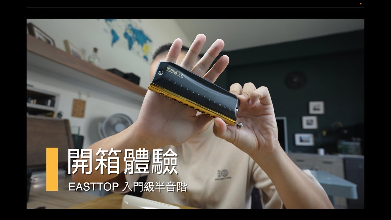 [中 en cc] EASTTOP 四款入門級半音階口琴 Forerunner 2.0, King Dream, 夢想者2.0, ET-12 開箱體驗心得！｜[ DMing Studio ]