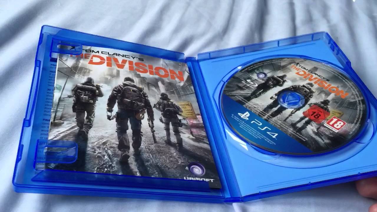 The Division Unboxing PS4 playstation 3