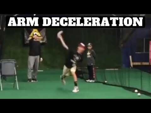 Arm Deceleration | Baseball Pitching Tips
