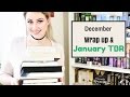 December Wrap Up and January TBR | Book Roast