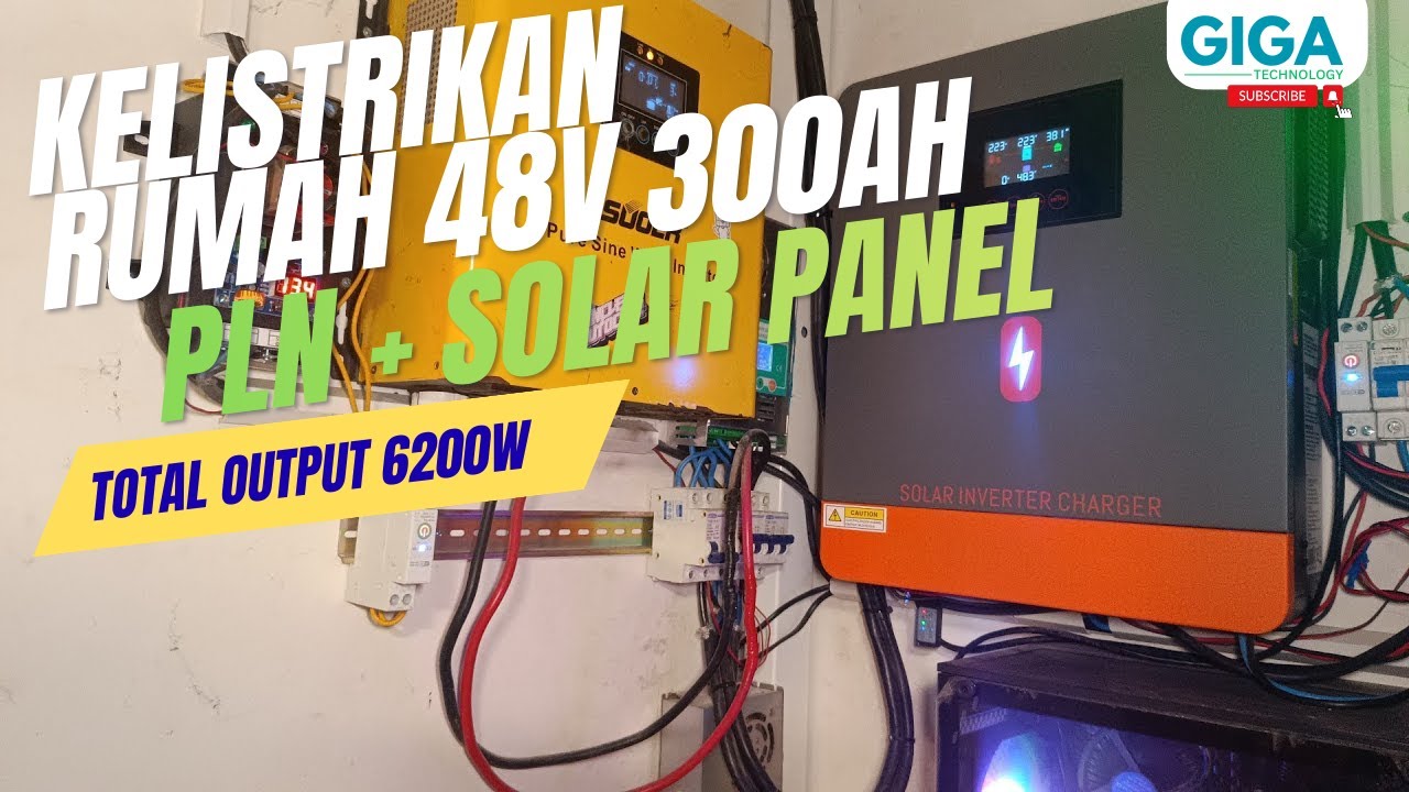 Tanpa PLN Saat Panas! Begini Cara Kerja Solar Panel Rumah - YouTube