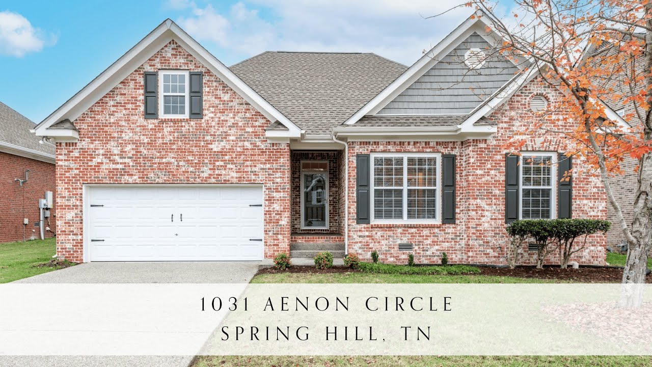 1031 Aenon Circle, Spring Hill, TN