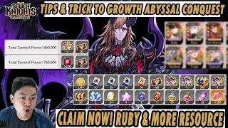 🔥🔥FREE 60K RUBIES & MORE RESOURCES! TIPS & TRICKS TO BOOST CP IN ABYSSAL CONQUEST - SEVEN KNIGHTS... screenshot 4