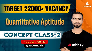 22000 Post In Assam | Maths | Quantitative Aptitude