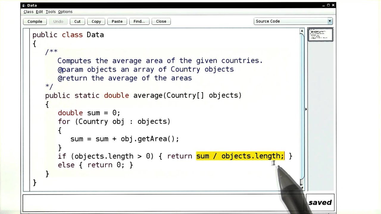 Using Interfaces for Algorithm Reuse Average Area - Intro to Java ...