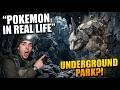 Real Life Pokémon: Walking Through a Underground Pokémon Park (Cinematic POV)