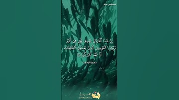 إن هذا القرآن يهدي للتي هي أقوم، تلاوة عذبة من سورة الإسراء للقارئ مصطفى جيد