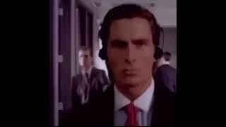 Patrick Bateman Listening To Goofy Meme